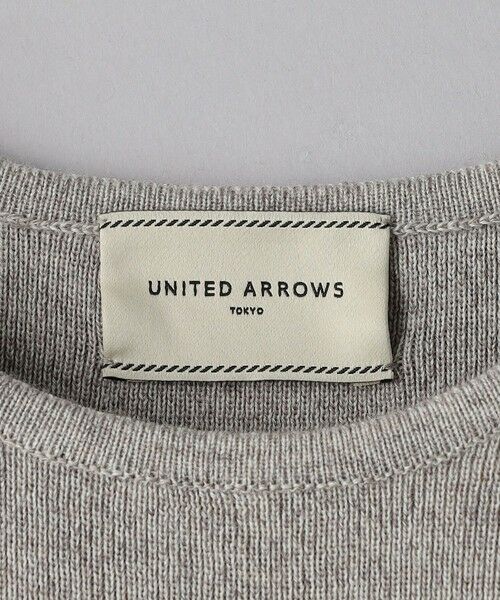 UNITED ARROWS / ユナイテッドアローズ ロング・マキシ丈ワンピース | W メランジ ロングワンピース | 詳細21