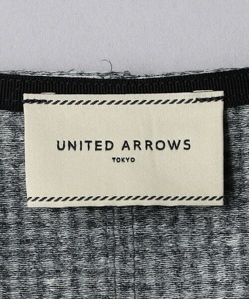 UNITED ARROWS / ユナイテッドアローズ ロング・マキシ丈ワンピース | W Vネック チェック ロングワンピース | 詳細12