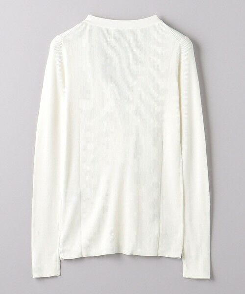 UNITED ARROWS / ユナイテッドアローズ カーディガン・ボレロ | シルクリブ Vネック カーディガン | 詳細5