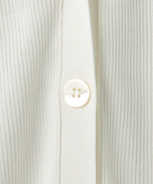 UNITED ARROWS / ユナイテッドアローズ カーディガン・ボレロ | シルクリブ Vネック カーディガン | 詳細7