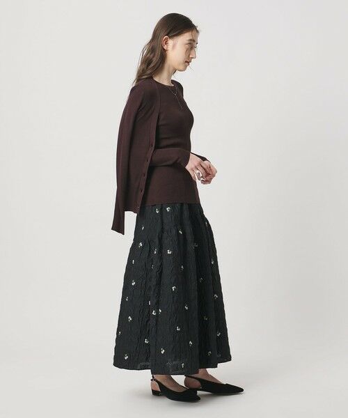 UNITED ARROWS / ユナイテッドアローズ カーディガン・ボレロ | シルクリブ Vネック カーディガン | 詳細18