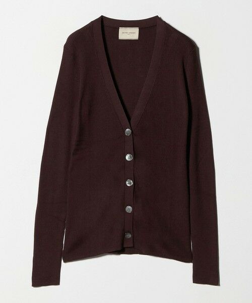 UNITED ARROWS / ユナイテッドアローズ カーディガン・ボレロ | シルクリブ Vネック カーディガン | 詳細19