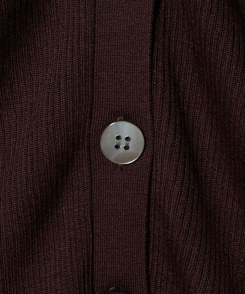 UNITED ARROWS / ユナイテッドアローズ カーディガン・ボレロ | シルクリブ Vネック カーディガン | 詳細22