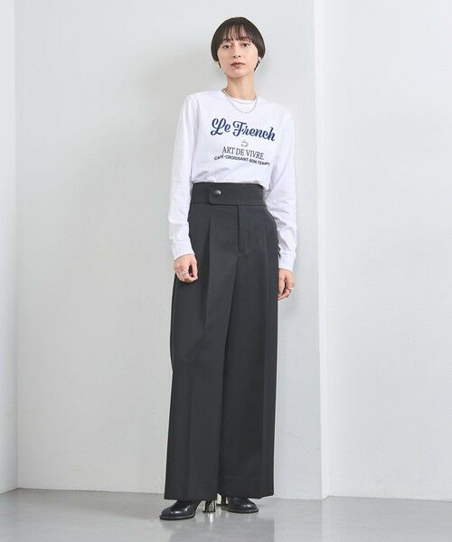 UNITED ARROWS / ユナイテッドアローズ Tシャツ | 【別注】＜Les Petits Basics＞LE FRENCH ロングスリーブ Tシャツ | 詳細2