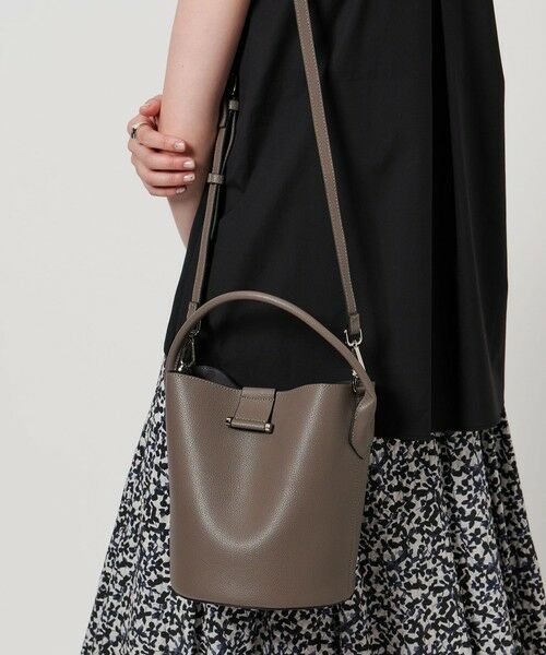 UNITED ARROWS / ユナイテッドアローズ ショルダーバッグ | メタルポイント バケットバッグ | 詳細9