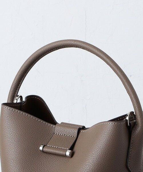 UNITED ARROWS / ユナイテッドアローズ ショルダーバッグ | メタルポイント バケットバッグ | 詳細13