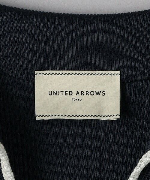 UNITED ARROWS / ユナイテッドアローズ ニット・セーター | リブ バイカラーパイピング スキッパーニット | 詳細17