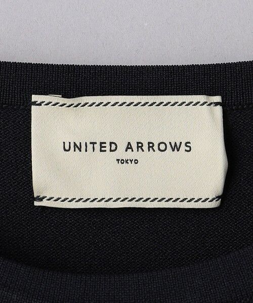 UNITED ARROWS / ユナイテッドアローズ ニット・セーター | スカラップ コンビ スリーブ プルオーバー | 詳細26