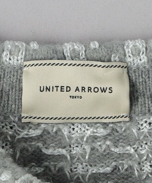 UNITED ARROWS / ユナイテッドアローズ ニット・セーター | ドット ジャカード ポロ ニット | 詳細18