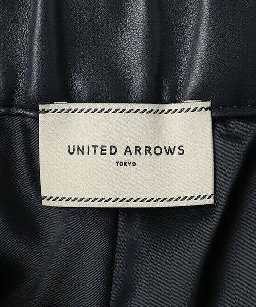 UNITED ARROWS / ユナイテッドアローズ その他パンツ | レザーライク ストレートパンツ | 詳細12