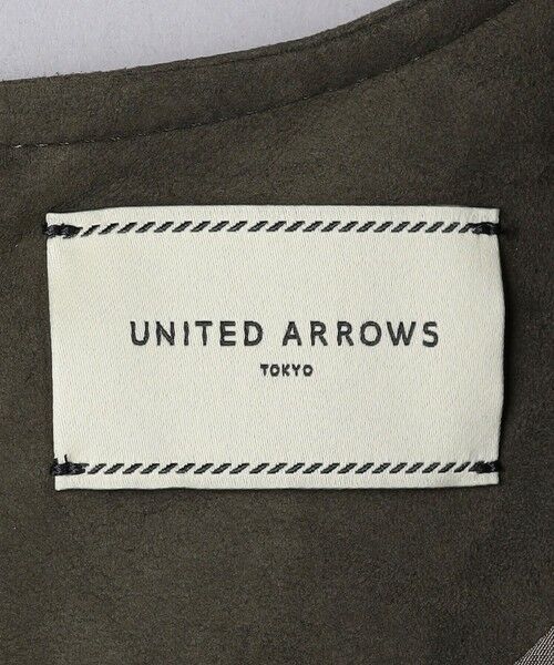 UNITED ARROWS / ユナイテッドアローズ ロング・マキシ丈ワンピース | スエードライク ジャンパースカート | 詳細22