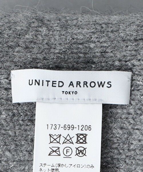 UNITED ARROWS / ユナイテッドアローズ 手袋 | ラメニット フィンガーレスグローブ | 詳細8