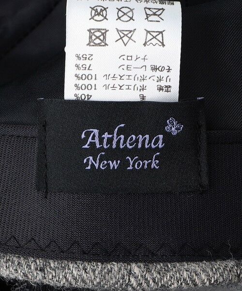 UNITED ARROWS / ユナイテッドアローズ キャップ | ＜Athena New York＞SASHA ヘリンボーン キャップ | 詳細18