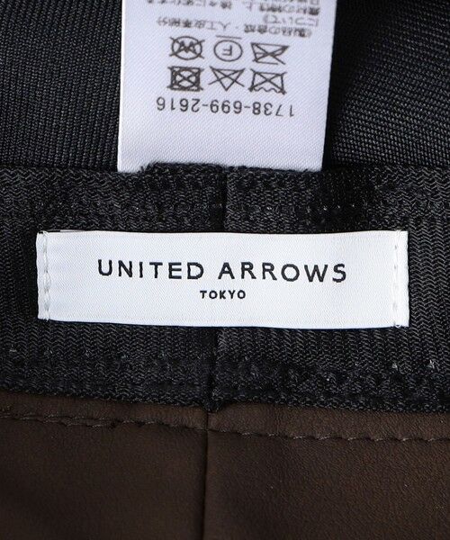 UNITED ARROWS / ユナイテッドアローズ ハット | レザーライク バケットハット | 詳細10