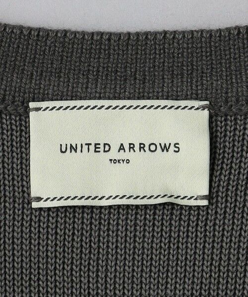 UNITED ARROWS / ユナイテッドアローズ ベスト | バイカラー メタルボタン ニットベスト | 詳細8