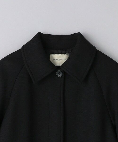 UNITED ARROWS / ユナイテッドアローズ ステンカラーコート | MANTECO ステンカラー コート BLACK | 詳細9