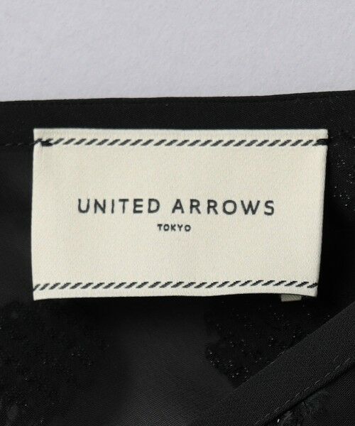 UNITED ARROWS / ユナイテッドアローズ ロング・マキシ丈ワンピース | シアー ラメ ジャガード ワンピース | 詳細21