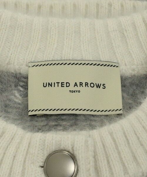 UNITED ARROWS / ユナイテッドアローズ カーディガン・ボレロ | フォックス カシミヤ ジャカード ニットブルゾン | 詳細15