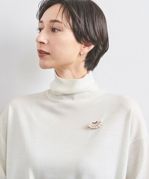 UNITED ARROWS / ユナイテッドアローズ ブローチ・コサージュ | ＜IRIS 47＞HEATHER イミテーションパール ブローチ | 詳細2