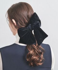 ラージ リボン ヘアクリップ