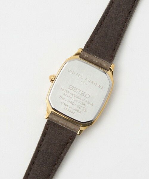 UNITED ARROWS / ユナイテッドアローズ 腕時計 | 【別注】＜SEIKO＞スクエア レザー 腕時計2 | 詳細9