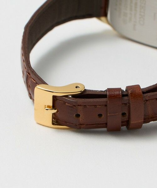 UNITED ARROWS / ユナイテッドアローズ 腕時計 | 【別注】＜SEIKO＞スクエア レザー 腕時計2 | 詳細11