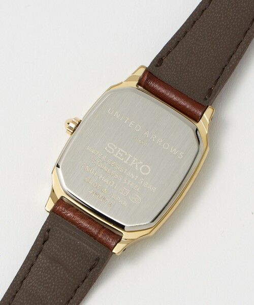 UNITED ARROWS / ユナイテッドアローズ 腕時計 | 【別注】＜SEIKO＞スクエア レザー 腕時計2 | 詳細15