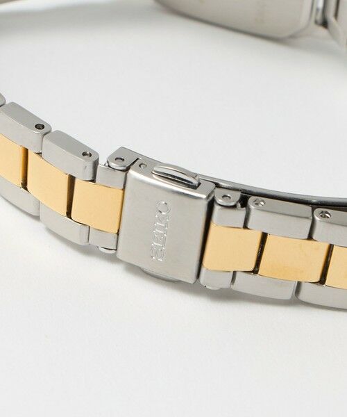UNITED ARROWS / ユナイテッドアローズ 腕時計 | 【別注】＜SEIKO＞スクエア 2トーン メタル 腕時計 | 詳細2