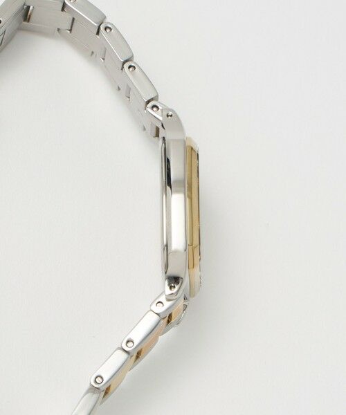 UNITED ARROWS / ユナイテッドアローズ 腕時計 | 【別注】＜SEIKO＞スクエア 2トーン メタル 腕時計 | 詳細4