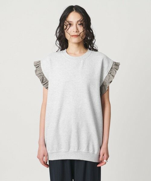 UNITED ARROWS / ユナイテッドアローズ Tシャツ | ＜dahl’ia＞フリルスリーブ スウェット | 詳細6