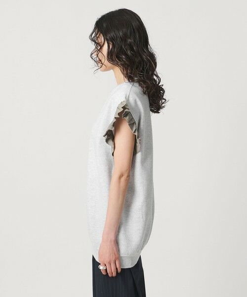 UNITED ARROWS / ユナイテッドアローズ Tシャツ | ＜dahl’ia＞フリルスリーブ スウェット | 詳細7