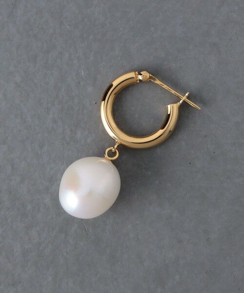 UNITED ARROWS / ユナイテッドアローズ ピアス・イヤリング | ＜MARIHA＞月の夢 PRL フープピアス | 詳細1