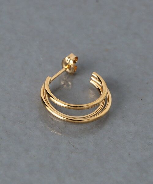 UNITED ARROWS / ユナイテッドアローズ ピアス・イヤリング | ＜MARIHA＞願い事 3フープ ピアス | 詳細3