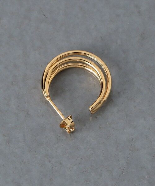 UNITED ARROWS / ユナイテッドアローズ ピアス・イヤリング | ＜MARIHA＞願い事 3フープ ピアス | 詳細4