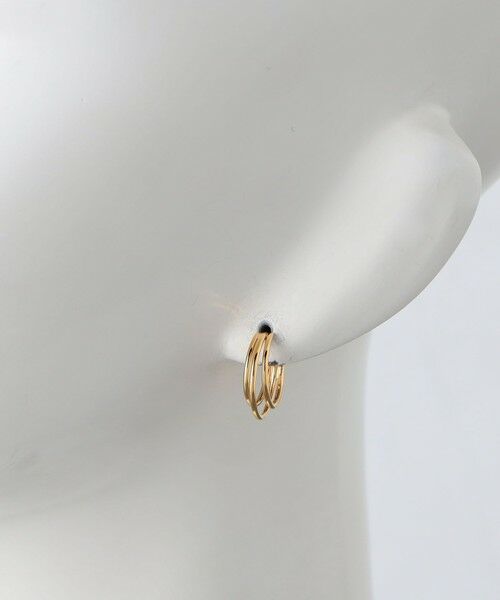 UNITED ARROWS / ユナイテッドアローズ ピアス・イヤリング | ＜MARIHA＞願い事 3フープ ピアス | 詳細9
