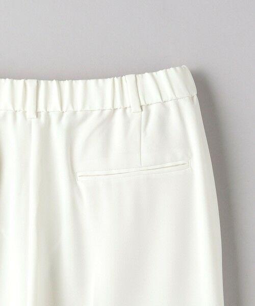 UNITED ARROWS / ユナイテッドアローズ スラックス・ドレスパンツ | 2タック ワイドパンツ WHITE | 詳細10