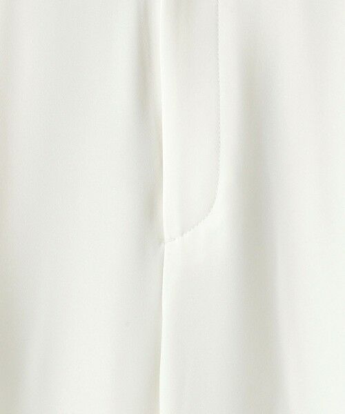 UNITED ARROWS / ユナイテッドアローズ スラックス・ドレスパンツ | 2タック ワイドパンツ WHITE | 詳細13