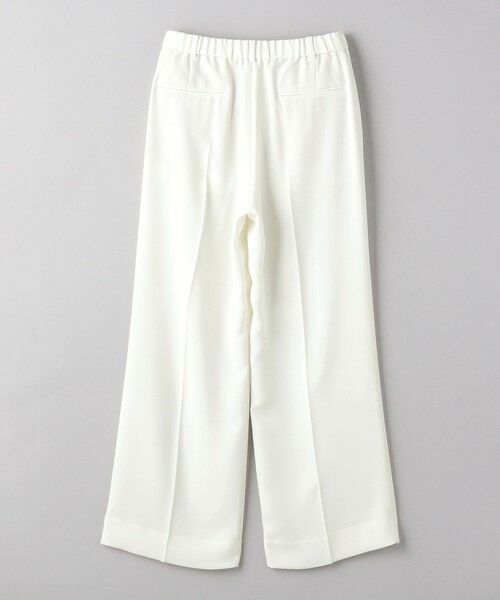 UNITED ARROWS / ユナイテッドアローズ スラックス・ドレスパンツ | 2タック ワイドパンツ WHITE | 詳細7