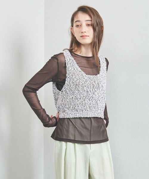 UNITED ARROWS/ユナイテッドアローズ カラーミックス ニットビスチェ その他1 FREE UNITED ARROWS/ユナイテッドアローズ カラーミックス ニットビスチェ その他1 FREE
