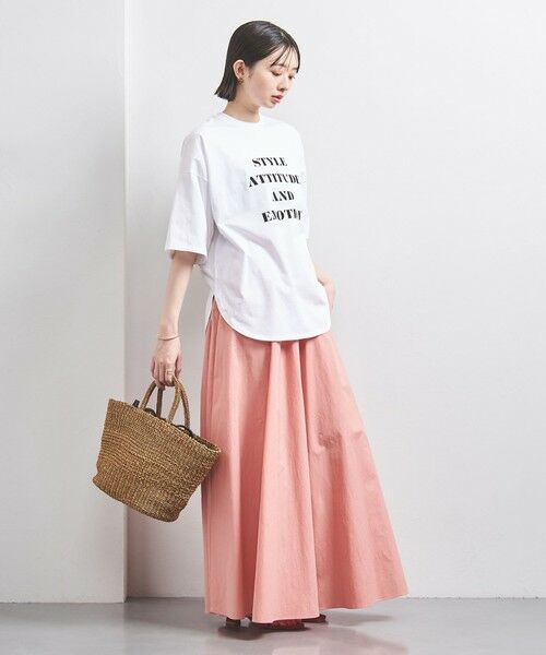UNITED ARROWS / ユナイテッドアローズ Tシャツ | ＜SACRA＞メッセージプリント Tシャツ | 詳細2