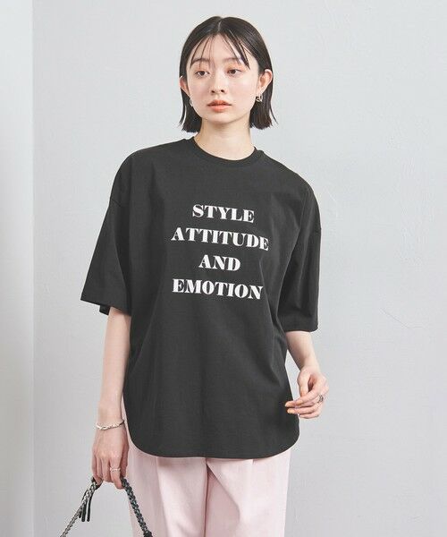 UNITED ARROWS / ユナイテッドアローズ Tシャツ | ＜SACRA＞メッセージプリント Tシャツ | 詳細11
