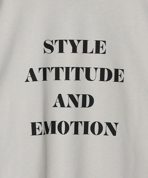 UNITED ARROWS / ユナイテッドアローズ Tシャツ | ＜SACRA＞メッセージプリント Tシャツ | 詳細25