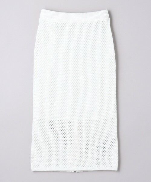 UNITED ARROWS/ユナイテッドアローズ <SACRA>メッシュ Iライン スカート WHITE FREE(38) UNITED ARROWS/ユナイテッドアローズ <SACRA>メッシュ Iライン スカート WHITE FREE(38)
