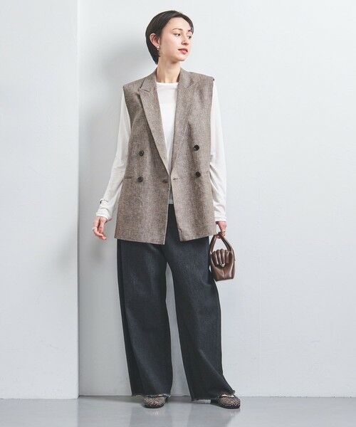 UNITED ARROWS / ユナイテッドアローズ ベスト | ＜SACRA＞シャンブレー ジレ | 詳細2