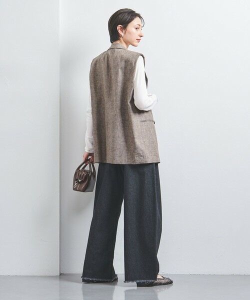 UNITED ARROWS / ユナイテッドアローズ ベスト | ＜SACRA＞シャンブレー ジレ | 詳細3