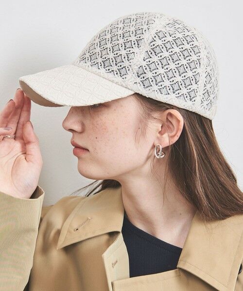 ユナイテッドアローズ コットンレース ハット UV 新品 UNITED ARROWS コットンレース ハット UV - ファッション通販