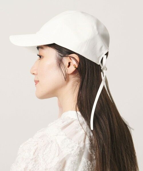 UNITED ARROWS / ユナイテッドアローズ キャップ | コットン バックリボン キャップ UV | 詳細3