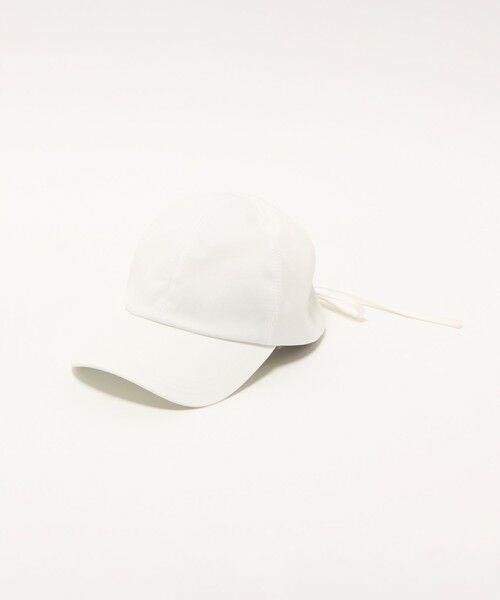 UNITED ARROWS / ユナイテッドアローズ キャップ | コットン バックリボン キャップ UV（WHITE）