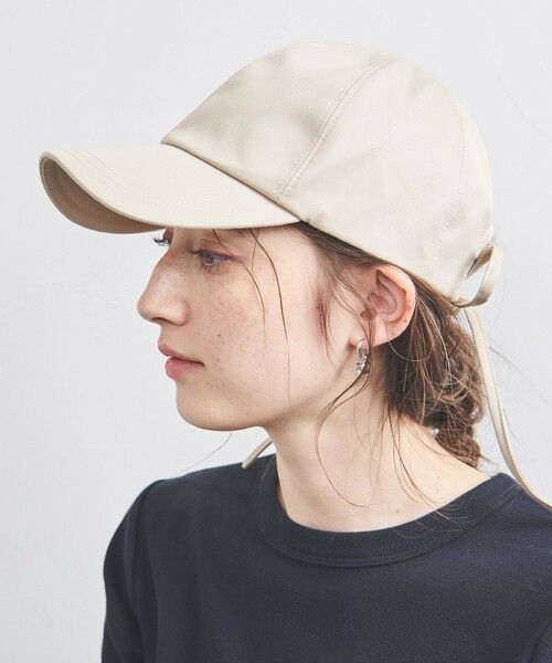 UNITED ARROWS / ユナイテッドアローズ キャップ | コットン バックリボン キャップ UV | 詳細13