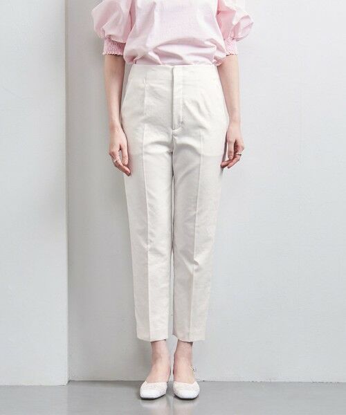 lily1127 ホワイト セール】 シャイニー スリム パンツ WHITE （スラックス・ドレス